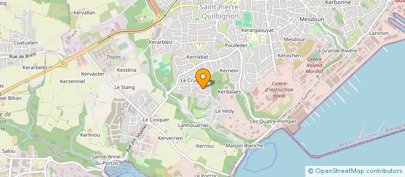 localisation de l'entreprise MADAME CORINNE TILLY à BREST