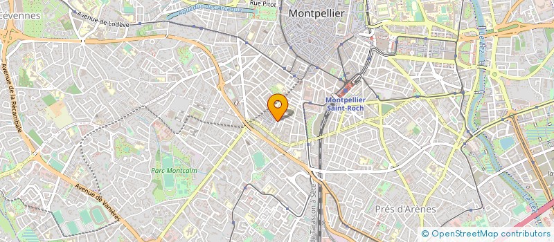 localisation de l'entreprise MADAME CORINNE TIZIEN à MONTPELLIER