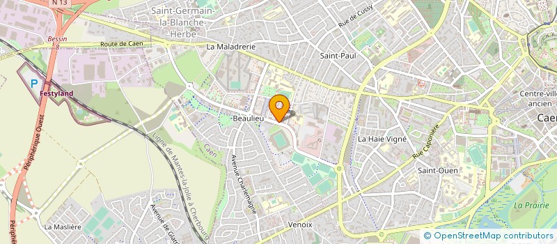 localisation de l'entreprise MADAME CORINNE TOGNA à CAEN