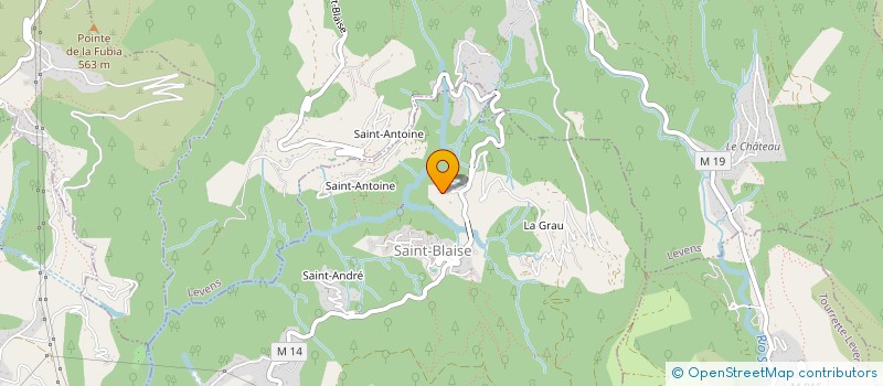 localisation de l'entreprise MADAME CORINNE TORMOS  SAINT-BLAISE