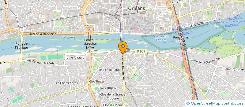 localisation de l'entreprise MADAME CORINNE TORRENT à ORLEANS