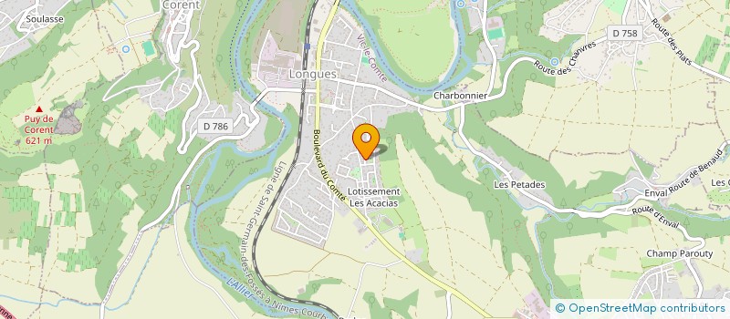 localisation de l'entreprise MADAME CORINNE TOUCHE  VIC-LE-COMTE