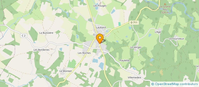 localisation de l'entreprise MADAME CORINNE TOURNOIS à SAINT-PARDOUX-LE-LAC