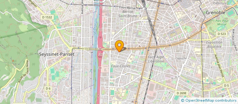 localisation de l'entreprise MADAME CORINNE TOURRASSE à GRENOBLE