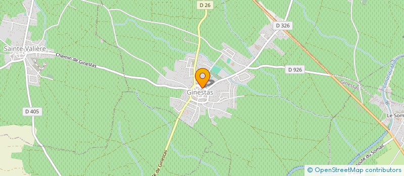 localisation de l'entreprise MADAME CORINNE TOUTIN  GINESTAS