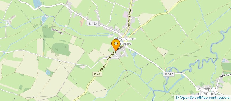 localisation de l'entreprise MADAME CORINNE TRAMOY  MESSEY-SUR-GROSNE