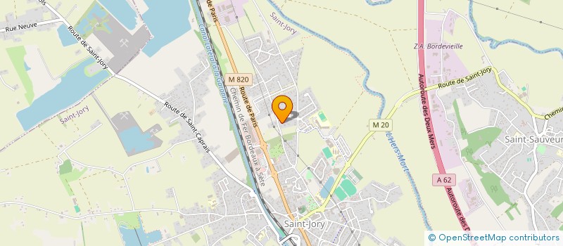 localisation de l'entreprise MADAME CORINNE UBEDA  SAINT-JORY