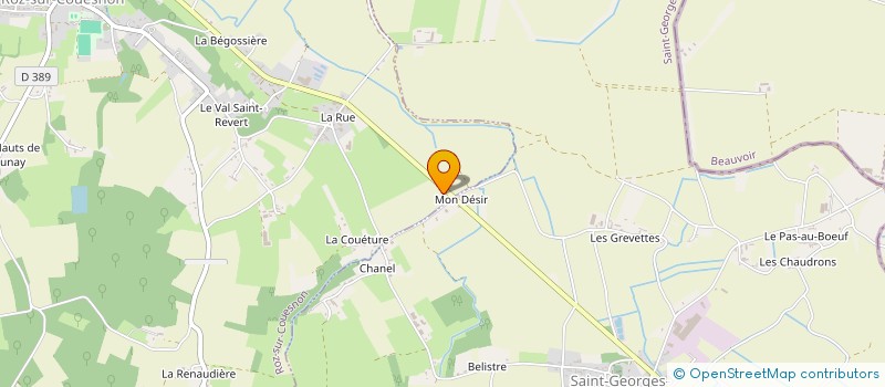 localisation de l'entreprise MADAME CORINNE URPHEANT  SAINT-GEORGES-DE-GREHAIGNE