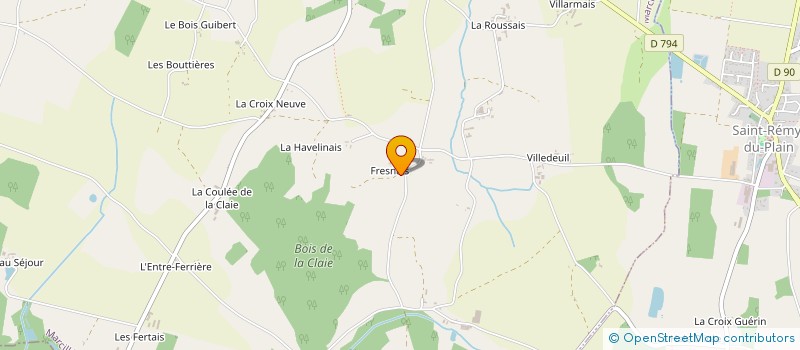 localisation de l'entreprise MADAME CORINNE VALLIER à MARCILLE-RAOUL