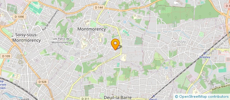 localisation de l'entreprise MADAME CORINNE VALT  MONTMORENCY