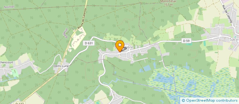 localisation de l'entreprise MADAME CORINNE VAN OOSTERWYCK  LABRUYERE