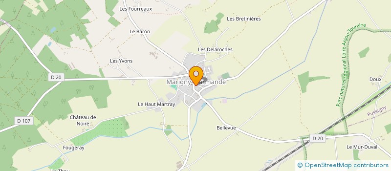 localisation de l'entreprise MADAME CORINNE VANDECAPELLE  LA TOUR-SAINT-GELIN