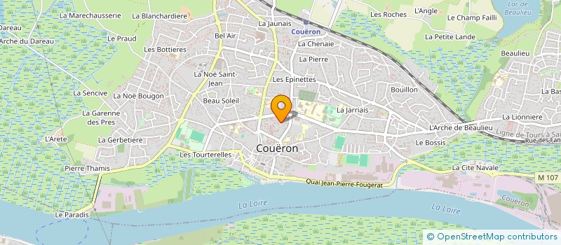 localisation de l'entreprise MADAME CORINNE VANHOVE à COUERON