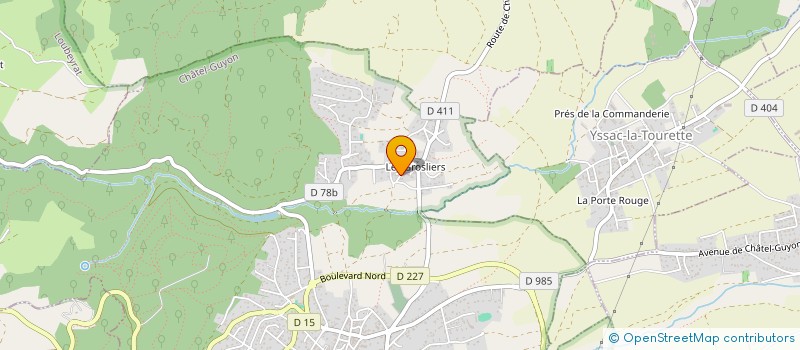 localisation de l'entreprise MADAME CORINNE VERCHERE  CHATEL-GUYON