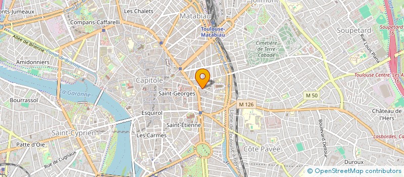 localisation de l'entreprise MADAME CORINNE VERGNES à TOULOUSE