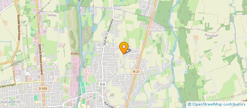 localisation de l'entreprise MADAME CORINNE VIGNEAUX  AUBAGNE