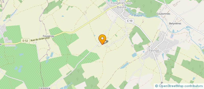 localisation de l'entreprise MADAME CORINNE VIGREUX à LE CONTROIS-EN-SOLOGNE