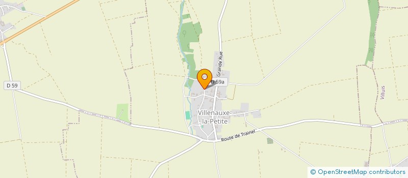 localisation de l'entreprise MADAME CORINNE VIGREUX  VILLENAUXE-LA-PETITE