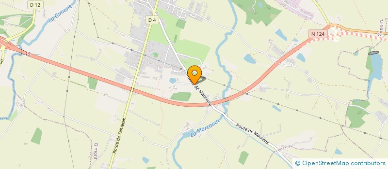 localisation de l'entreprise MADAME CORINNE VILLAMOT  GIMONT