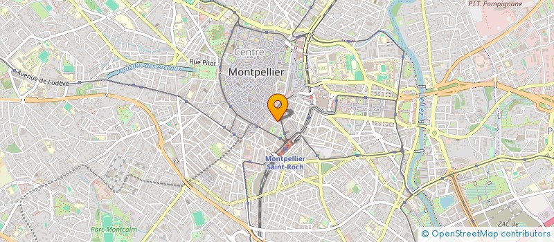 localisation de l'entreprise MADAME CORINNE VINCENT à MONTPELLIER
