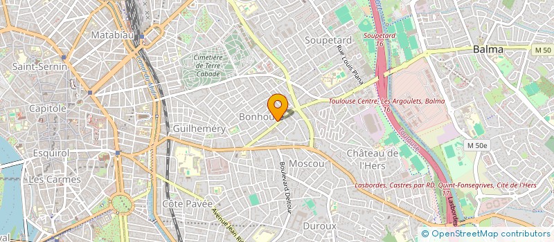 localisation de l'entreprise MADAME CORINNE VINCENT à TOULOUSE