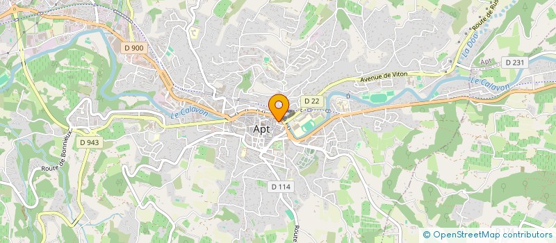 localisation de l'entreprise MADAME CORINNE VIOT à APT