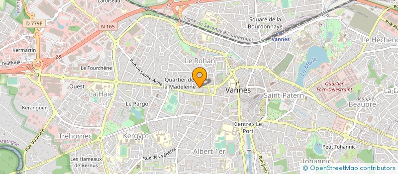 localisation de l'entreprise MADAME CORINNE VIRLOGET à VANNES