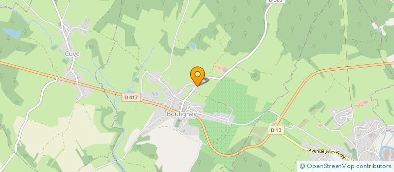 localisation de l'entreprise MADAME CORINNE VITALI  BOULIGNEY