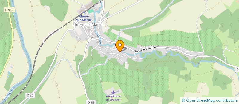 localisation de l'entreprise MADAME CORINNE VUKADIN  CHEZY-SUR-MARNE