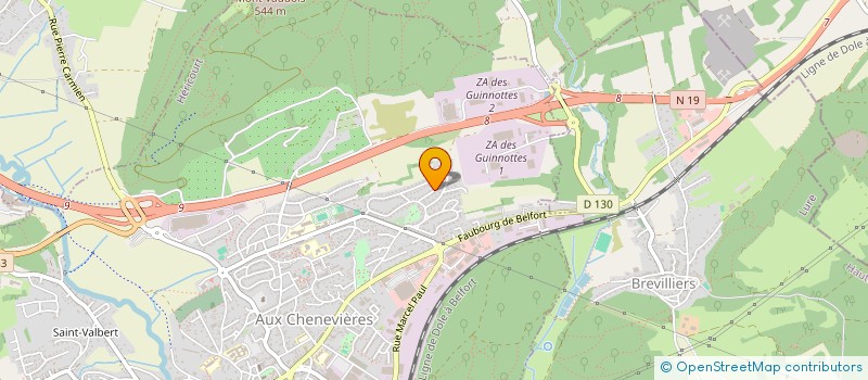 localisation de l'entreprise MADAME CORINNE WALEWSKA  HERICOURT