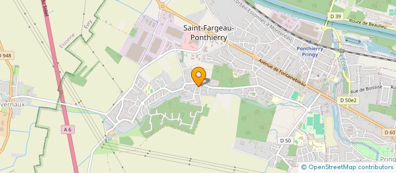 localisation de l'entreprise MADAME CORINNE ZABETH  SAINT FARGEAU PONTHIERRY