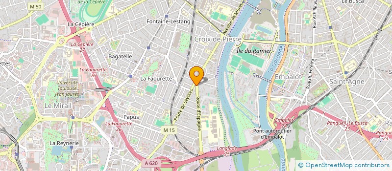 localisation de l'entreprise MADAME CORINNE ZANIN à TOULOUSE