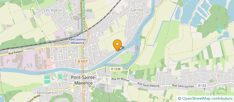 localisation de l'entreprise MADAME CORINNE ZELMAN  PONT-SAINTE-MAXENCE