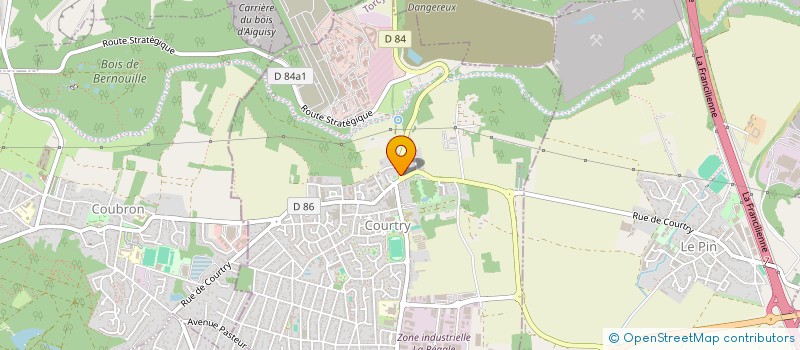 localisation de l'entreprise MADAME CORINNE ZHOU  POISSY