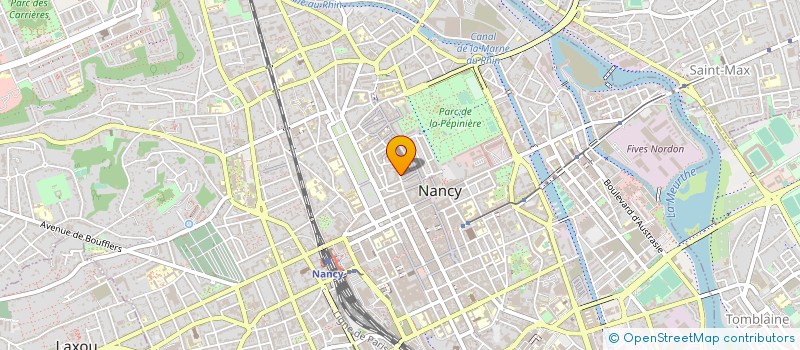 localisation de l'entreprise MADAME CORINNE ZMYSLOWSKI  NANCY