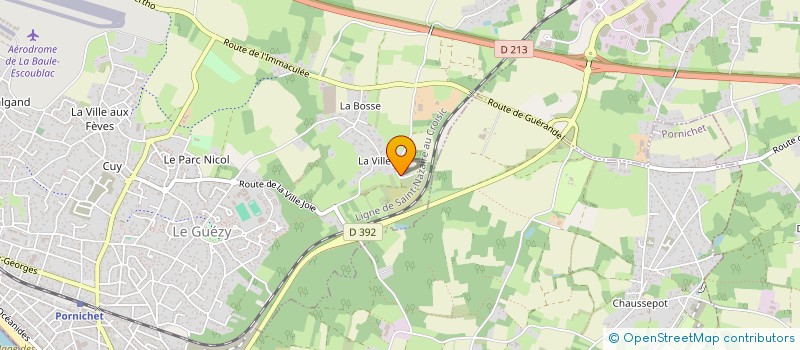 localisation de l'entreprise MADAME CORISANDE ABIVEN à LA BAULE-ESCOUBLAC