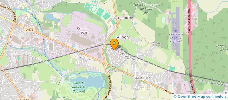 localisation de l'entreprise MADAME CORIZE CHIROL à BOURG-EN-BRESSE