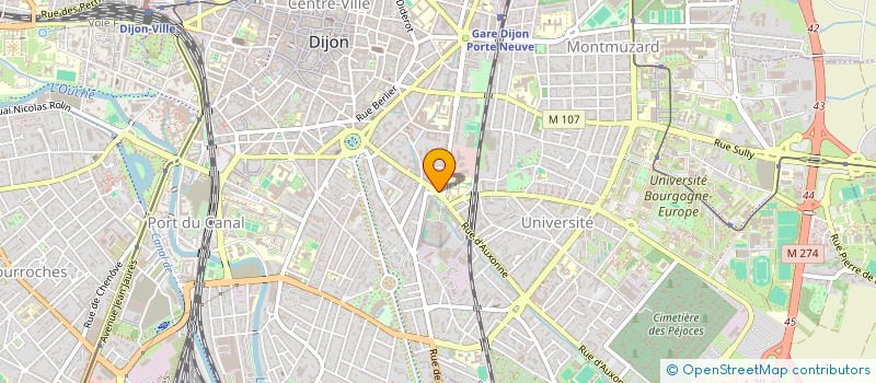 localisation de l'entreprise MADAME CORNEILLE BOULAY  DIJON