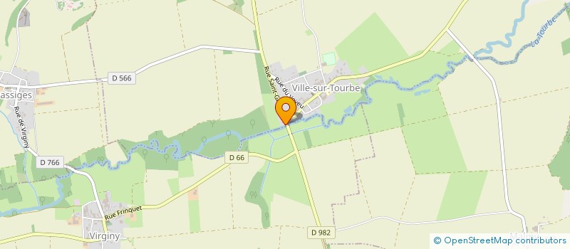 localisation de l'entreprise MADAME CORNELIA ARS  VILLE-SUR-TOURBE