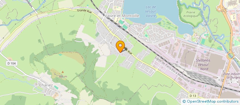 localisation de l'entreprise MADAME CORNELIA BOGORIN  FROTEY-LES-VESOUL