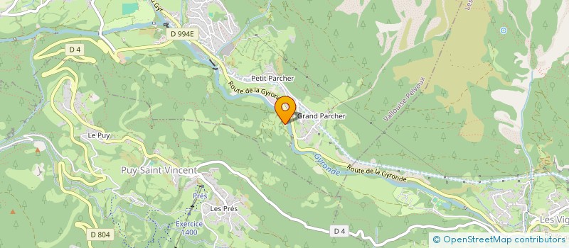 localisation de l'entreprise MADAME CORNELIA BOS à VALLOUISE-PELVOUX