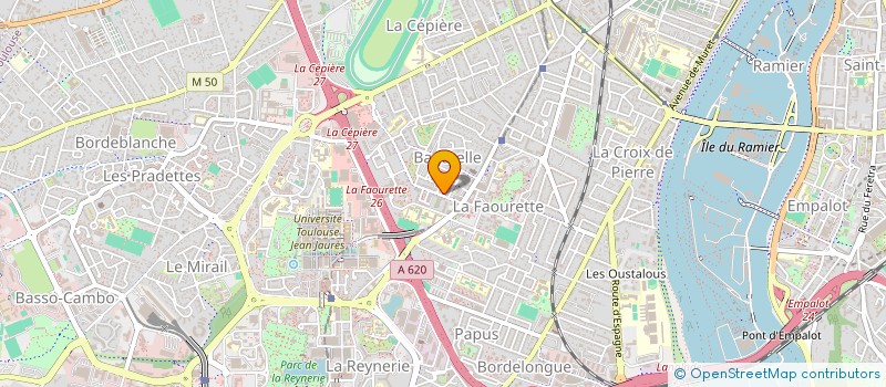 localisation de l'entreprise MADAME CORNELIA CIURAR  TOULOUSE