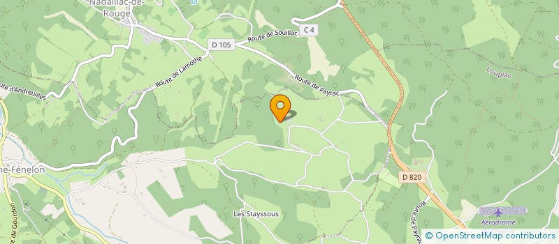 localisation de l'entreprise MADAME CORNELIA DE JONG  LAMOTHE-FENELON