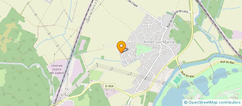 localisation de l'entreprise MADAME CORNELIA FRIES  ANNET-SUR-MARNE