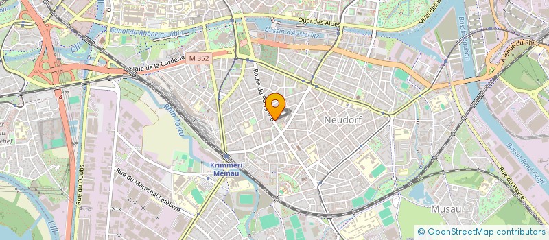 localisation de l'entreprise MADAME CORNELIA GEORGESCU à STRASBOURG