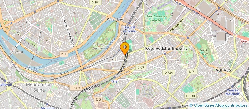 localisation de l'entreprise MADAME CORNELIA GUIU à ISSY-LES-MOULINEAUX