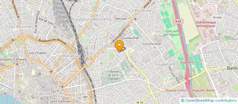 localisation de l'entreprise MADAME CORNELIA KUBANY à TOULOUSE