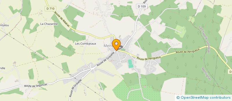 localisation de l'entreprise MADAME CORNELIA LASCURETTES-MOREL  MENSIGNAC