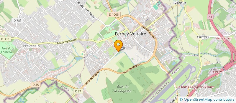 localisation de l'entreprise MADAME CORNELIA MARINO à FERNEY-VOLTAIRE