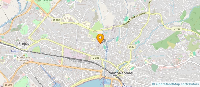 localisation de l'entreprise MADAME CORNELIA MITRIDE à FREJUS